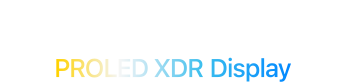 MacBook Pro with PROLED XDR Display